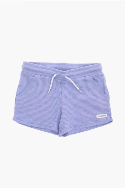 Converse Drawstring Ribbed Shorts