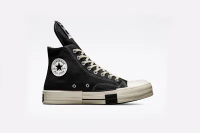 Pre-owned Converse Drkstar Chuck Taylor All Star 70 Hi Rick Owens Drkshdw Black A00130c