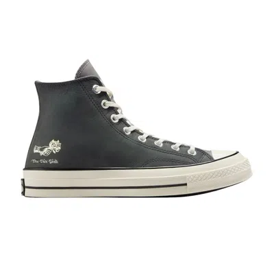 Pre-owned Converse Dungeons & Dragons X Chuck 70 Leather High 'd20 Dice' In Black