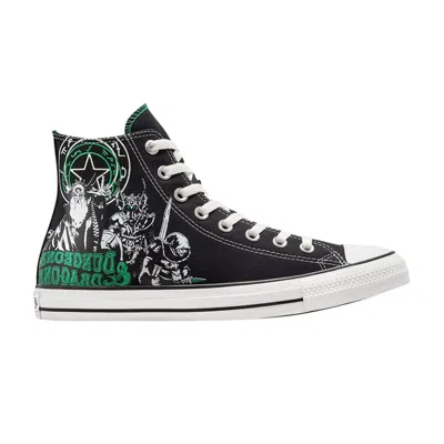 Pre-owned Converse Dungeons & Dragons X Chuck Taylor All Star High 'black Green'