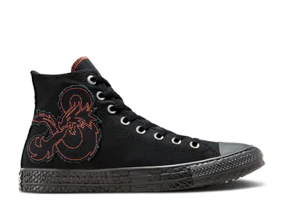 Converse Dungeons & Dragons X  Chuck Taylor All Star High 'dragon Scales' In Black