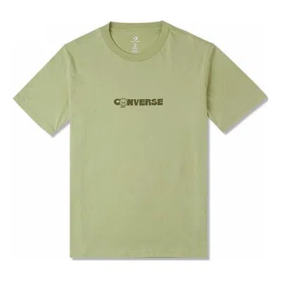 Converse Earth Moon Sun Short Sleeve Tee 'light Green'