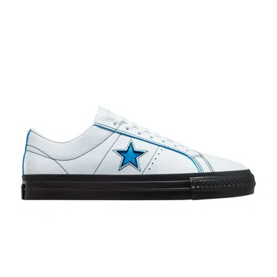 Pre-owned Converse Eddie Cernicky X One Star Pro Low 'white Kinetic Blue'