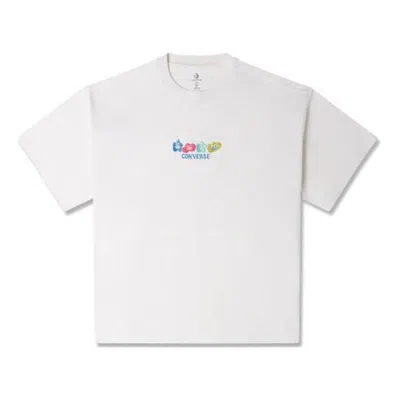 Converse Elevated Grow Together Graphic Tee 'egret' In White