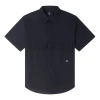 Converse Elevated Woven Top 'black' In Blue