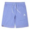 Converse Embroidered Drawcord Shorts 'washed Indigo' In Blue