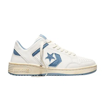 Pre-owned Converse Eric Emanuel X  Weapon Ox 'denim' | White | Men's Size 8