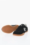 Converse Fabric And Suede Star Trainer Low-top Sneakers With Contrast