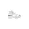 Converse Chuck Taylor All Star High Top Notched Heel Platform Sneakers Women In White