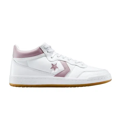 Pre-owned Converse Fastbreak Pro Leather Mid 'white Orchid Dust Gum' | Men's Size 12
