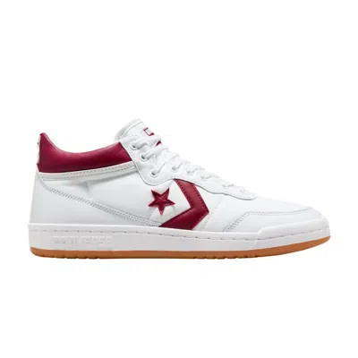Pre-owned Converse Fastbreak Pro Leather Mid 'white Team Red Gum'