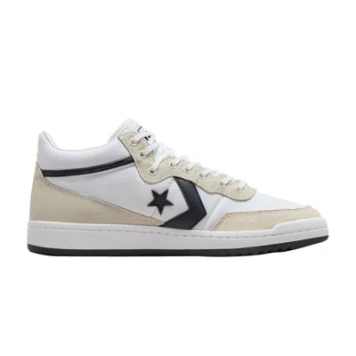 Pre-owned Converse Fastbreak Pro Mid 'white Black Egret'