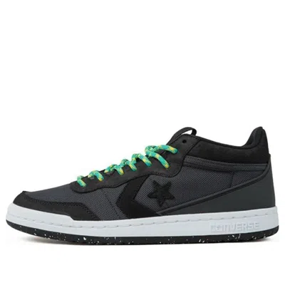 Converse Fastbreak Retro Classic Skate Shoes Black Green In Multi