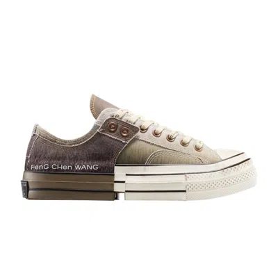 Pre-owned Converse Feng Chen Wang X Chuck 70 2-in-1 Low 'brown' | Men's Size 6.5