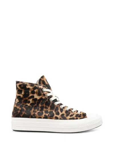 Converse First String Chuck Taylor All Star Leopard-print Sneakers In Multi