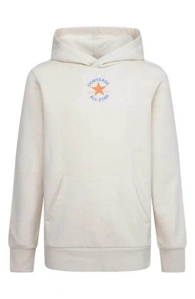 Converse Kids' Fleece Core Hoodie In  Natural Ivory