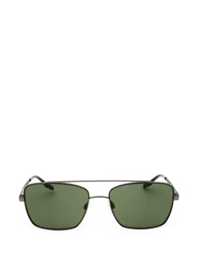 Converse Foxing Ii Rectangle-frame Sunglasses In Grey