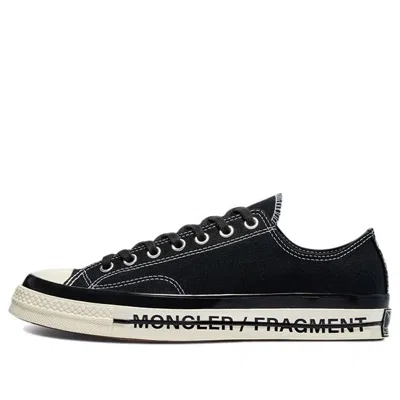 Converse Fragment Design X Moncler X Chuck 70 Low 'black'
