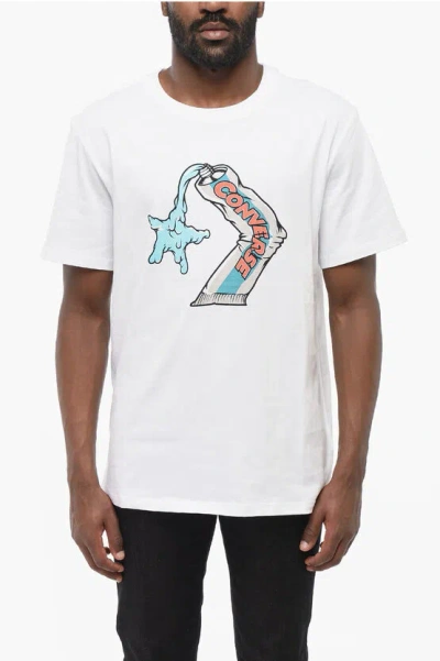 Converse Front Printed Crew-neck T-shirt