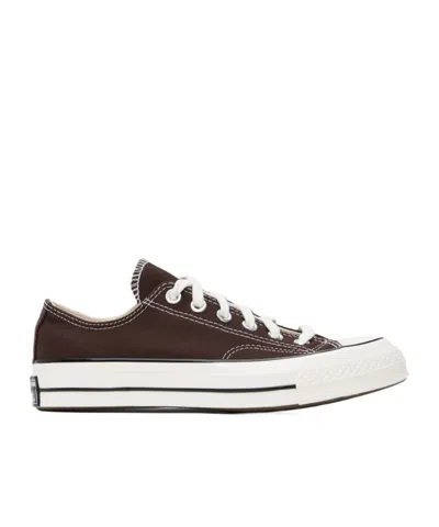 Converse Front Strapped Low-top Casual Shoes In White