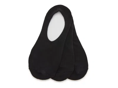 Converse Fundamental No Show Socks 3 Pack In Black