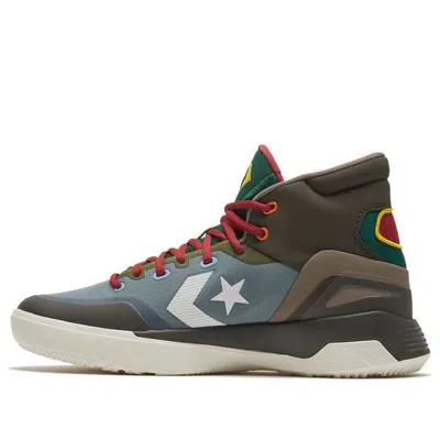 Converse G4 High Top Basketball Shoes Dark Green In Multi