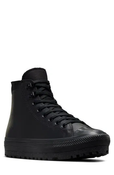 Converse Genchuck Taylor® All Star® City Trek Waterproof High Top Sneaker In Shadow Woods/black