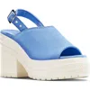 Converse Gender Inclusive Chuck 70 De Luxe Heel Slingback Sandal In Open Sky/egret/open Sky