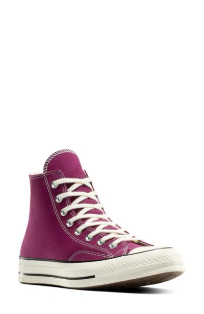 Converse Gender Inclusive Chuck 70 High Top Sneaker In Purple