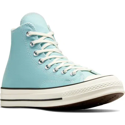 Converse Gender Inclusive Chuck 70 High Top Sneaker In Vernal Pool/egret/black