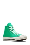 Converse Gender Inclusive Chuck Taylor® All Star® 70 High Top Sneaker In Apex Green/ Egret/ Black