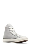 Converse Gray Chuck Taylor All Star Lift Platform High Top Sneakers In Grey Area/egret/black