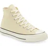 Converse Gender Inclusive Chuck Taylor® All Star® 70 High Top Sneaker In Lemon Drop/egret/black