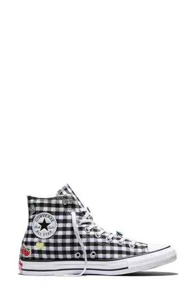 Converse Gender Inclusive Chuck Taylor All Star Canvas High Top Sneaker In Black/ White/ Pink