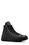 Converse Gender Inclusive Chuck Taylor All Star Canvas High Top Sneaker In Dark Matter/black/black