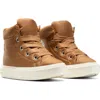 Converse Gender Inclusive Chuck Taylor All Star Elements Water Repellent Puffer Boot In Brown