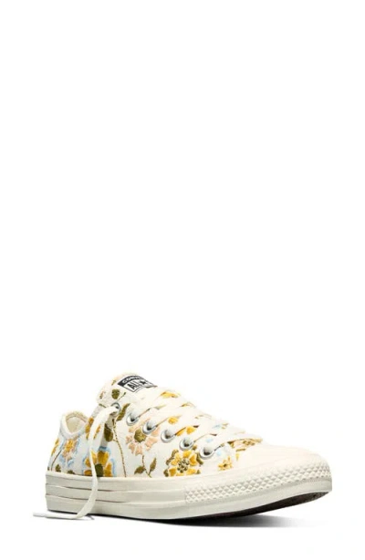 Converse Gender Inclusive Chuck Taylor All Star Floral Embroidered Canvas Low Top Sneaker In Multi