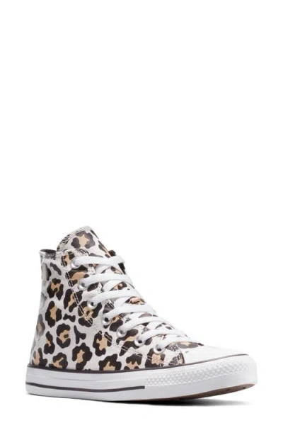 Converse Gender Inclusive Chuck Taylor All Star Leopard Spot Canvas High Top Sneaker