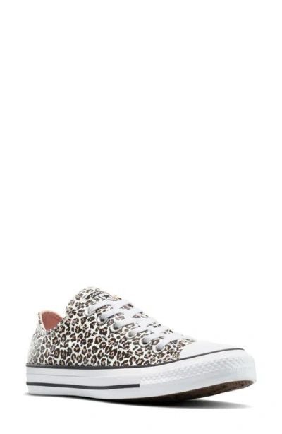Converse Gender Inclusive Chuck Taylor All Star Leopard Spot Canvas Low Top Sneaker