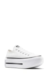 Converse Gender Inclusive Chuck Taylor All Star Lift Double Stack Low Top Platform Sneaker In Multi