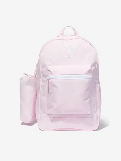 Converse Kids'  Girls Backpack And Pencil Case In Pink