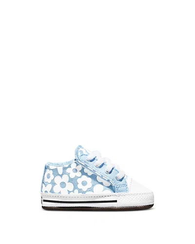 Converse Kids' Girls' Chuck Taylor All Star Cribster Bubbly Floral Sneakers - Baby In Blue
