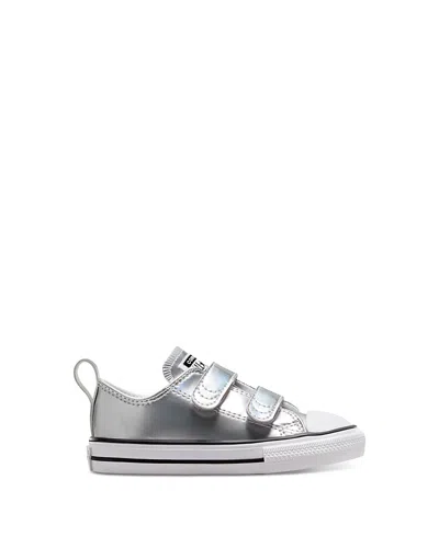 Converse Girls' Chuck Taylor All Star Sneakers - Toddler, Little Kid, Big Kid In Silver/white