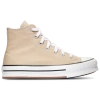 Converse Girls  Chuck Taylor All Star Eva Lift Hi In Tan/white