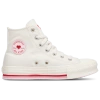 Converse Girls' Chuck Taylor All Star Lift Valentine's Day Platform Lace Up Sneakers - Big Kid In Vintage White/red