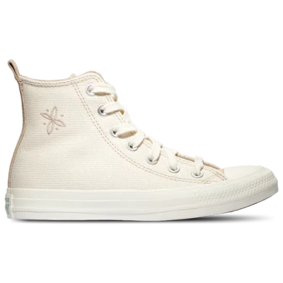 Converse Kids' Girls  Chuck Taylor All Star Hi In Egret/nutty Granola/white