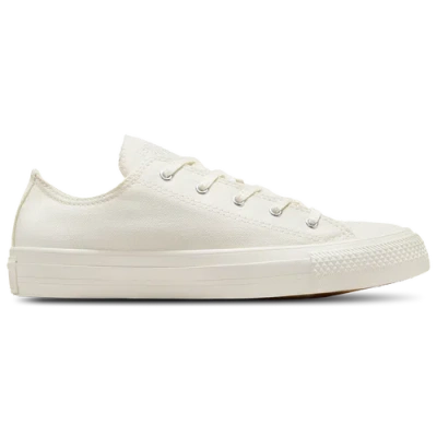 Converse Kids' Girls  Chuck Taylor All Star Ox In Egret/egret