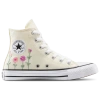 Converse Girls' Chuck Taylor All Star Hi Joyful Florals Lace Up Sneakers - Toddler, Little Kid In Egret/cactus Bud/jellyfish Jitter