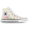 Converse Girls' Chuck Taylor All Star Hi Joyful Florals Lace Up Sneakers - Toddler, Little Kid In Egret/jellyfish Jitter/cactus Bud