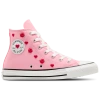 Shop Converse Girls   Chuck Taylor All Star Hi In Red/light Jellyfish